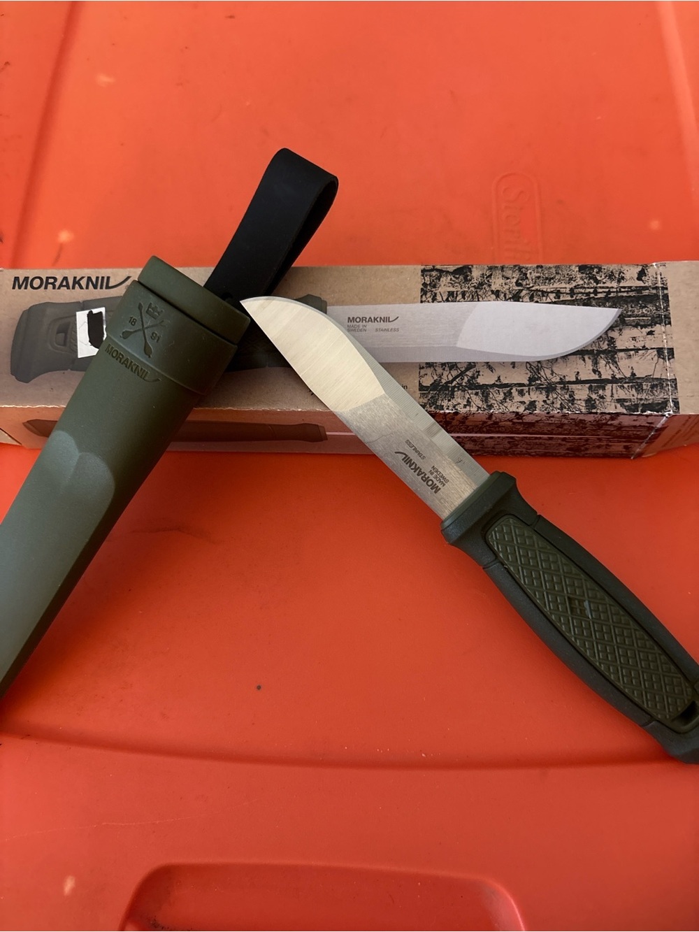 Morakin Fixed Blade Knife made in Sweden - Picture 2 of 7